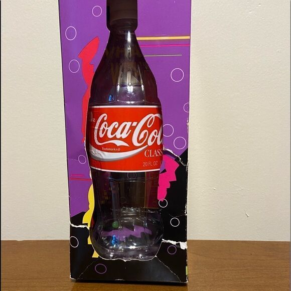 New in box vintage 1994 plastic Coca Cola promotion bottle - Picture 2 of 6